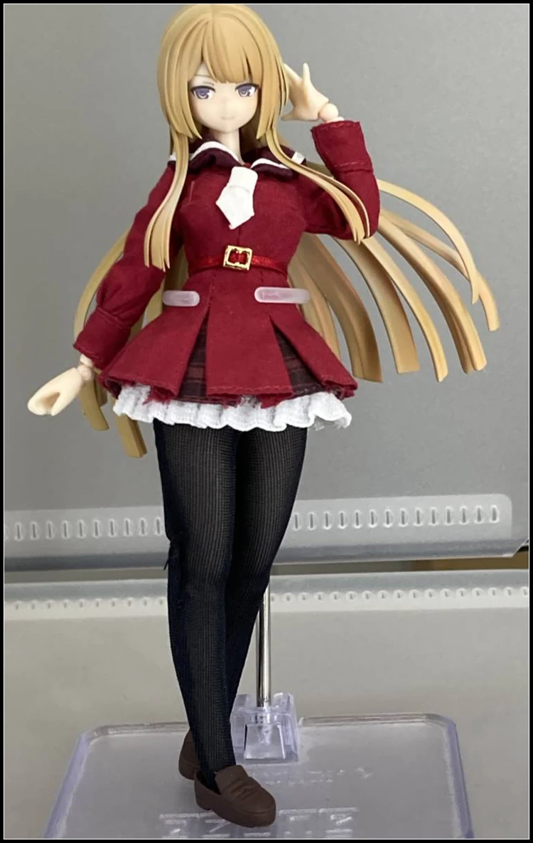 Фото SH STUDIO 1/12 Масштаб Megami Device Girl Замена Miyakawa Прическа Форма лица Три цвета Подходит для 6-дюймовой модели экшн-фигурки №3