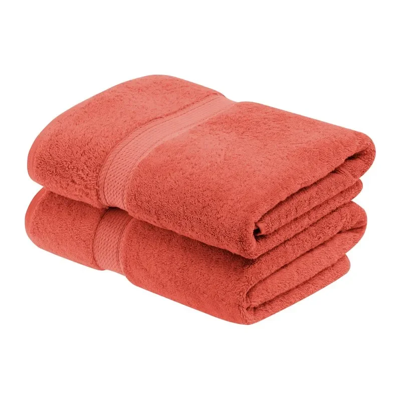 

Luxurious Absorbent 4-Piece Soft Egyptian Cotton Towel Set - Newly-Arrived, Durable, Perfect for Bathrooms & Showers