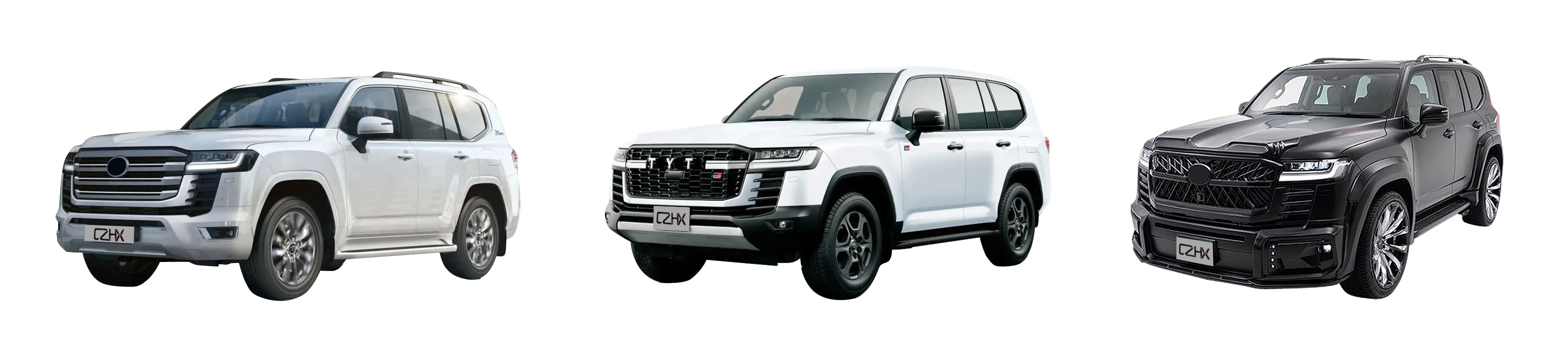 LC300 (WALD) Детали кузова Bodykit премиум-класса 2021 для улучшенного стайлинга