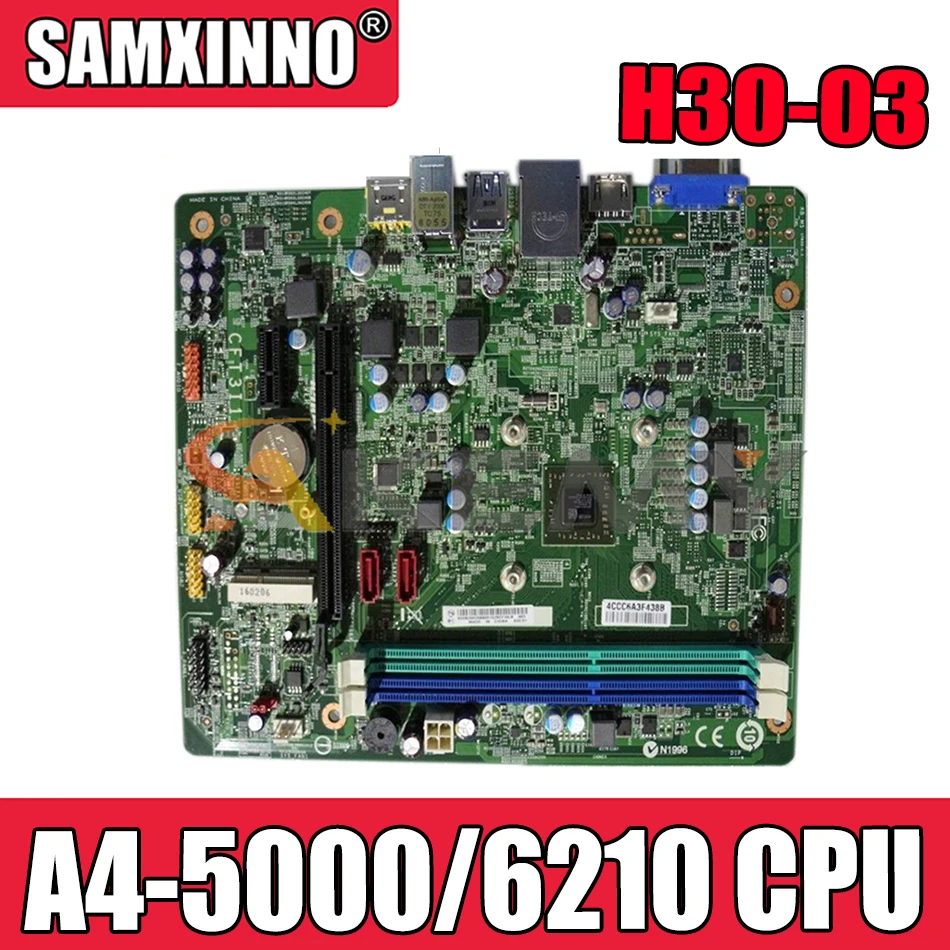 

Высокое Качество для Lenovo H30-03 H3003 H5005 материнская плата H50-05 CPU CFT3I1 100% протестирована Быстрая доставка