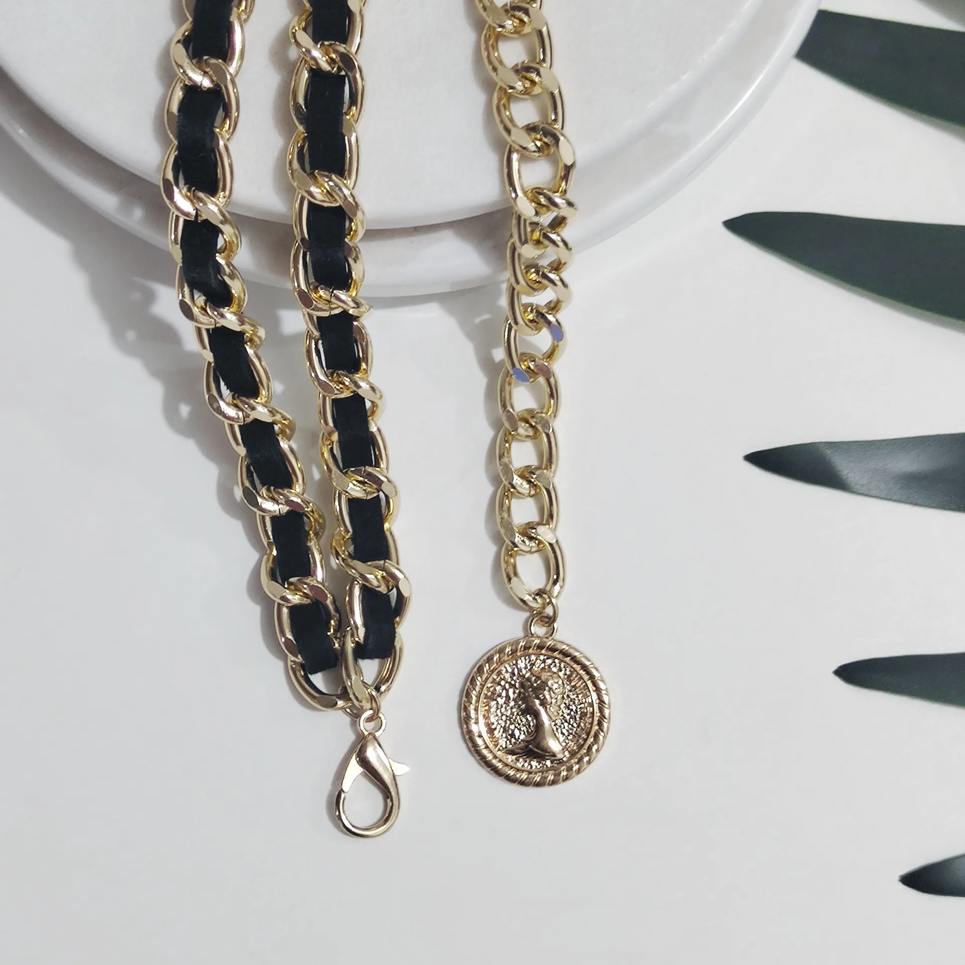 Цепочка на талию женская украшение одинаковая юбка модная многослойная цепочка