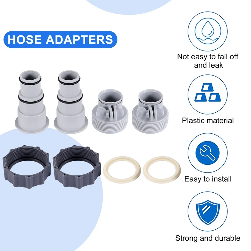 Запасной шланг сливная пробка Соединительный адаптер A с ошейником и B комплект