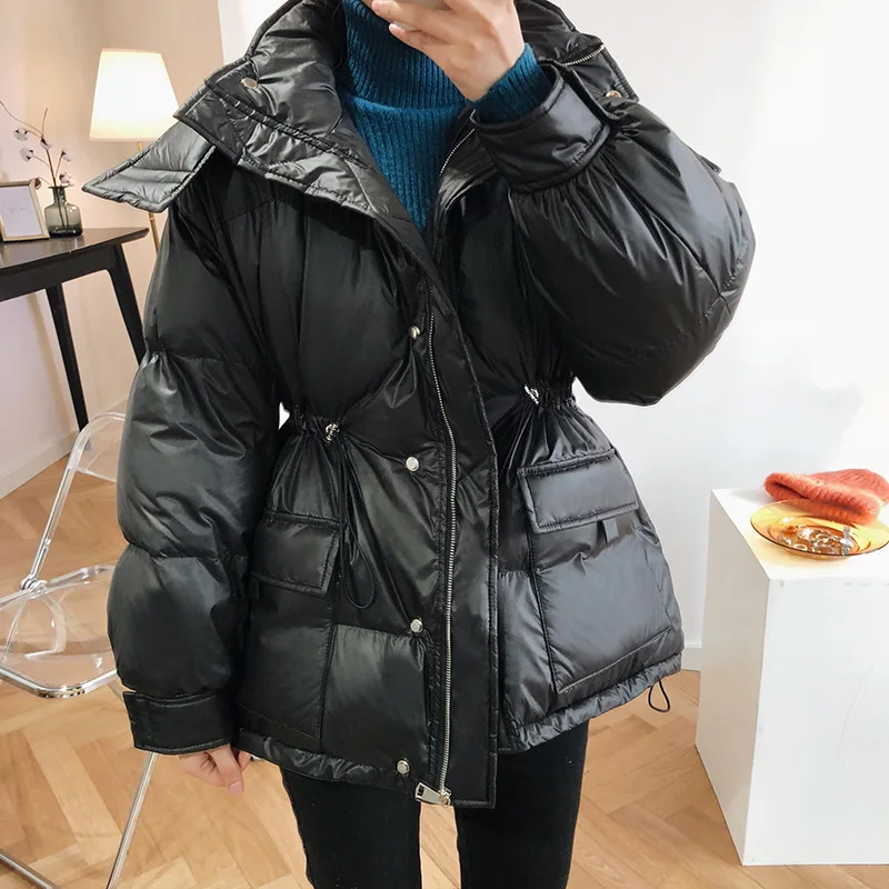 2022 New Winter Jacket for Women Warm Hooded Cotton Jacket Female Winter New Down Cotton Coats Short Cotton-padded Clothes Women