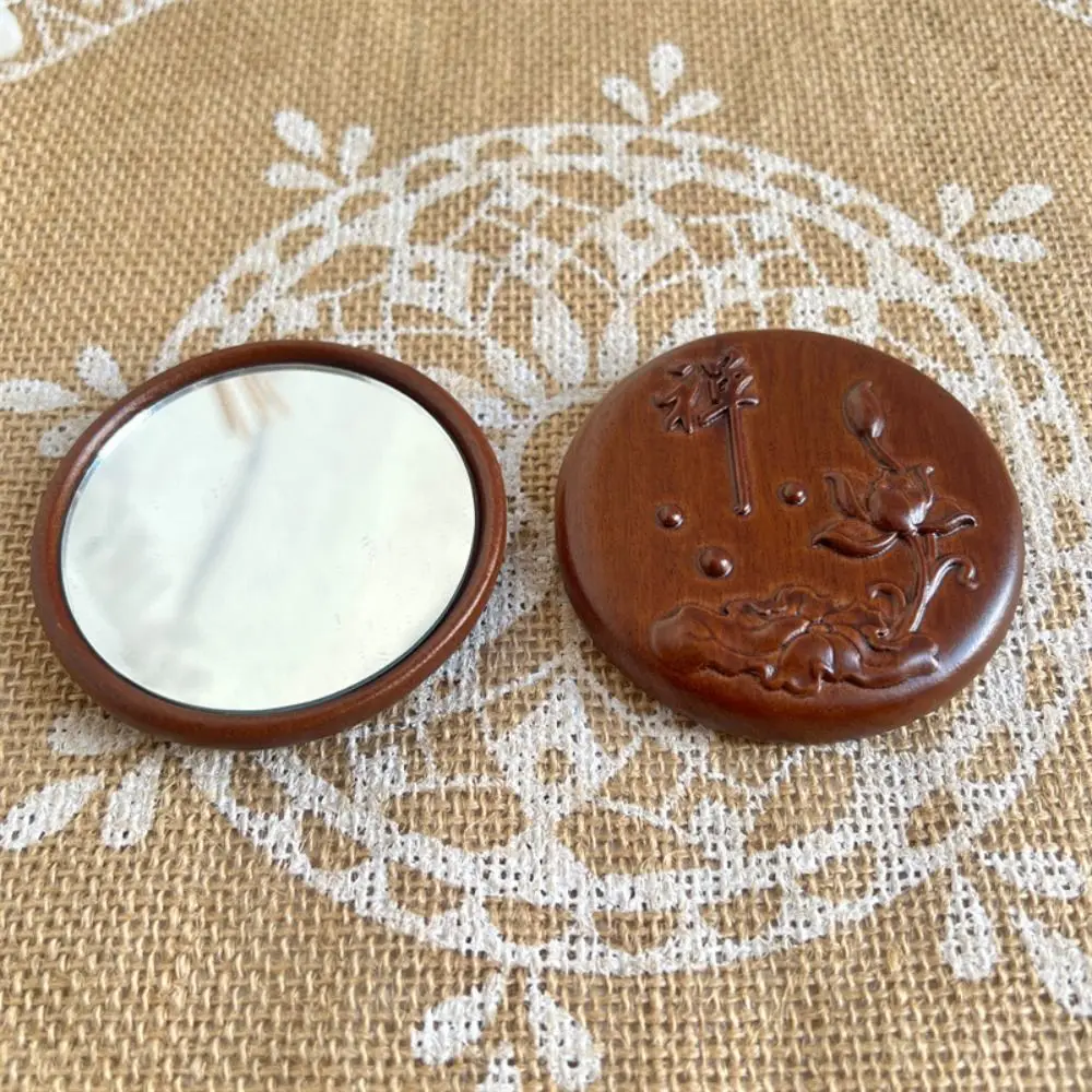 Ручное зеркало высокой четкости в китайском древнем стиле винтажное компактное