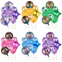 1set disney encanto mirabel isabella party balloons children birthday party decoration mirabel theme baby shower supplies globos