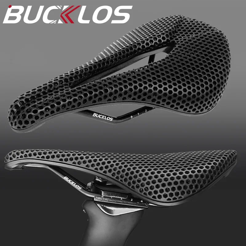 BUCKLOS Сверхлегкое седло для шоссейного велосипеда MTB с коротким носом полое