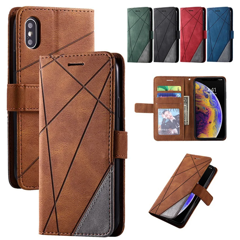 

Leather Flip Phone Case For OPPO Realme 5 6 6S 7 5S 5i C3 C3i 6i 7i Narzo 10 10A 20A 20 Pro Q C17 C11 C15 C12 Card Wallet Cover