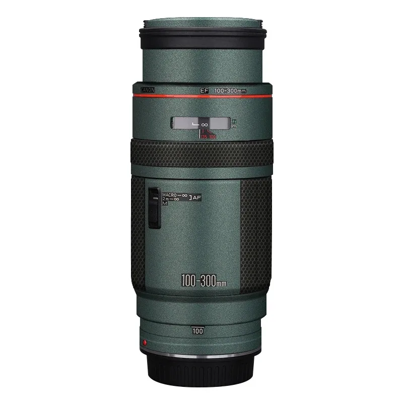 Виниловая пленка для Canon EF 100-300 5 6 Защитная Наклейка корпуса объектива камеры мм