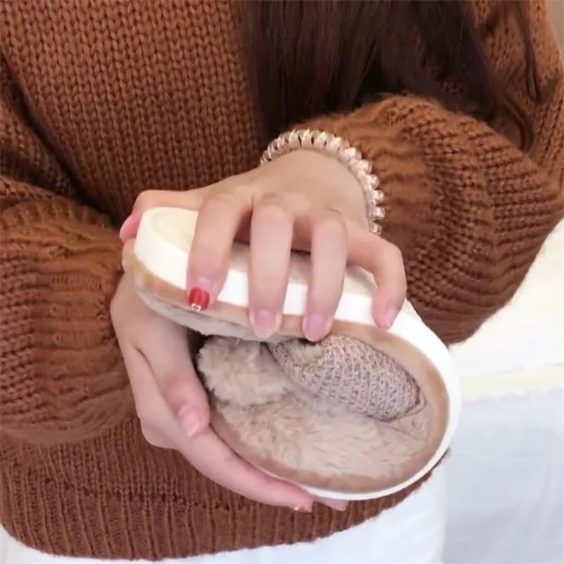 Прочные зимние Гавайские туфли с ПВХ Подошвой модные женские домашние тапочки