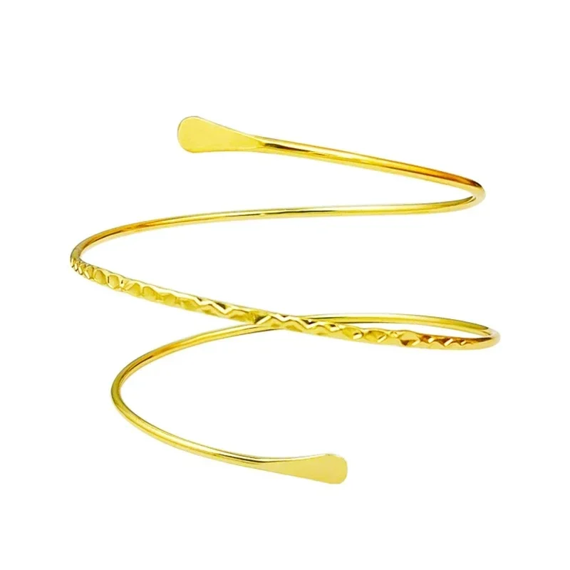 1 шт. новый браслет на руку металлический модный простой регулируемый для женщин