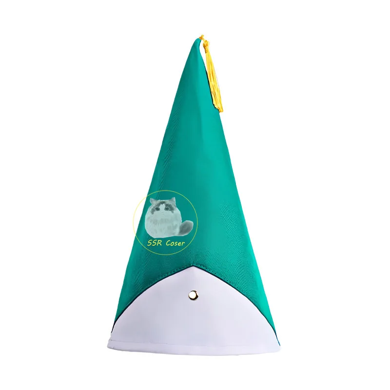 Фото Костюм для косплея Witch Hat Atelier - выберите персонажа Коко / Агатто / Акурому, комплект из зеленого плаща и шляпы с париком для женщин на Хэллоуин 2026 №5
