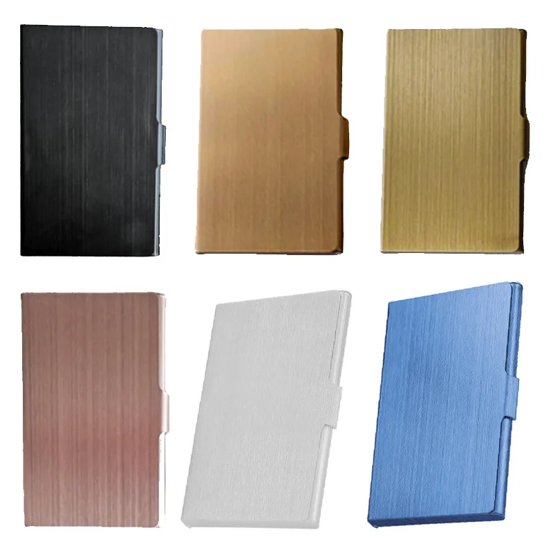 Футляр для визиток из нержавеющей стали с лазерной гравировкой