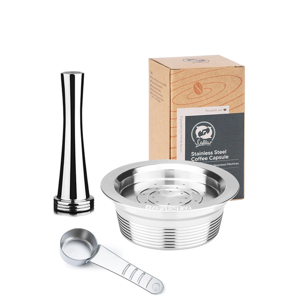 

Металлическая многоразовая кофейная капсула Belr-Housewares для Lavazza A Modo Mio