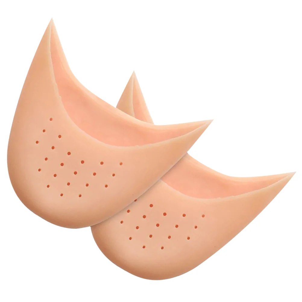 

Toe Pads Dance Covers Pointe Shoepad Shoes Ballet Protector Silicone Sock Socks Womenhigh Heels Invisible Dot Correctivenon