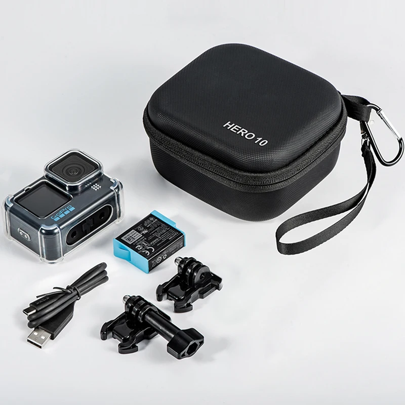 

Travel Carrying Case Storage Protective Bag for Go Pro Hero 10/9 DJI ACTION 2