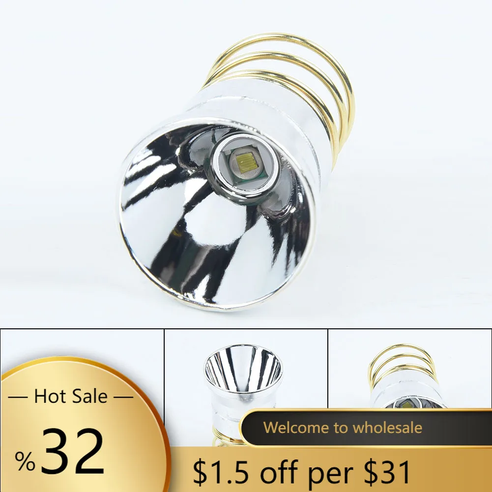 

3.7V XM-L T6 1000 Lumen Drop-in LED Flashlight Bulb For Surefire 6P /G2/9P Parts 5 Mode LED Bulb