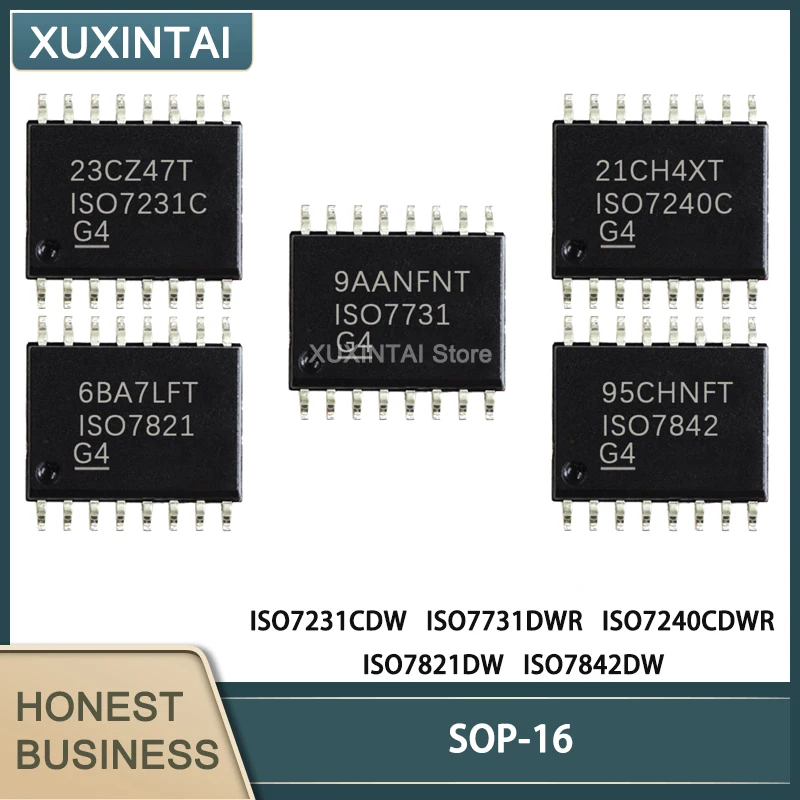 

5Pcs/Lot ISO7231CDW ISO7731DWR ISO7240CDWR ISO7821DW ISO7842DW ISO SOP-16