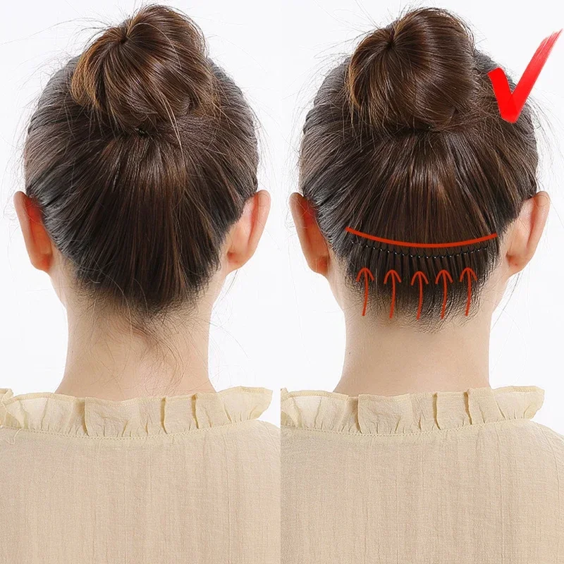 Женская невидимая заколка для волос тиара взрослых инструмент рулон изогнутая