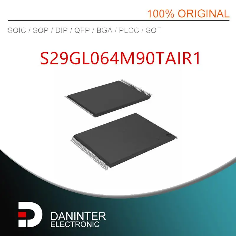 S29GL064M90TAIR1 S29GL064 S29GL064M90 S29GL064M90TAIR1 импортный оригинальный TSOP56 2 шт./лот