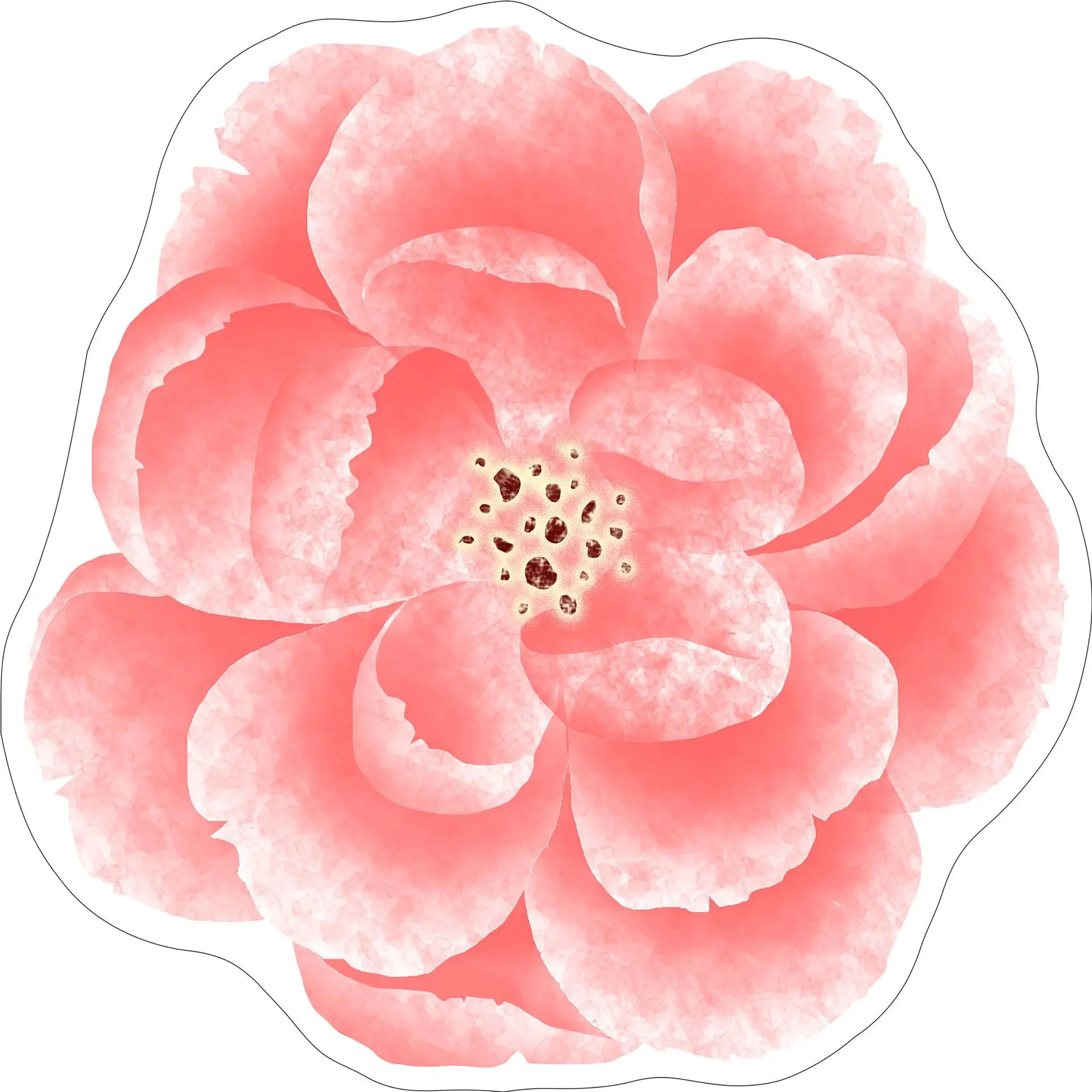 

Flower carpet, Chinese style lotus floor mat, irregular bedroom bedside blanket, cloakroom floor mat