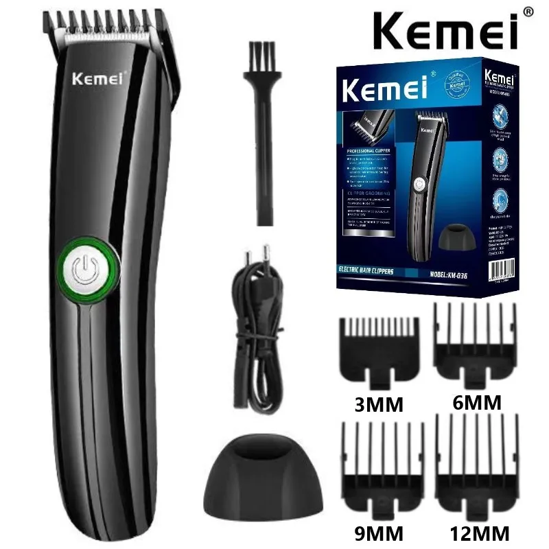 

Kemei Professional electric Barber Scissors Bald Scissors Razor KM-036 Bald Carving Scissors Smooth Adult Child Barber Scissors