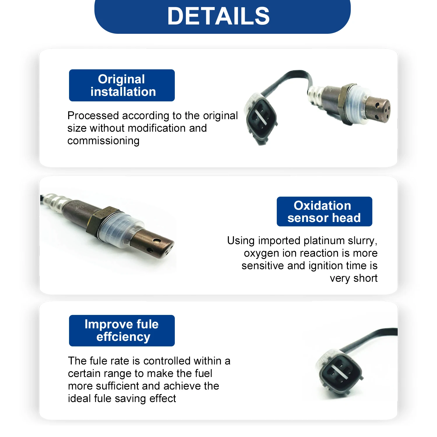 Кислородный датчик Lambda 8946506230 для автомобилей Toyota Lexus Subaru Mazda Suzuki Honda Corolla Fielder л