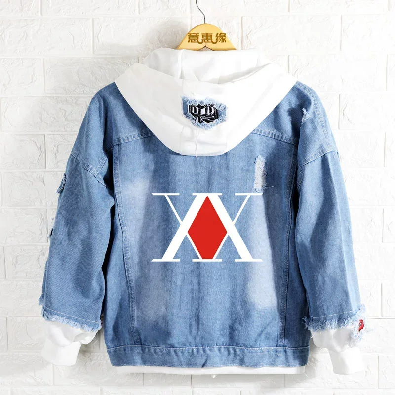 FC6Новая весенняя толстовка с капюшоном Kurapika Killua Zoldyck аниме Isaac Netero пальто