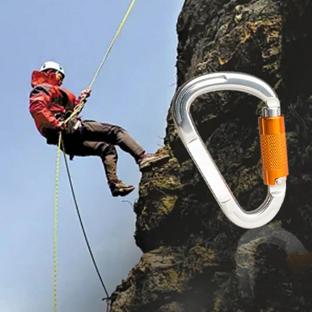 

Durable High Durability Aerial Climbing Safety Carabiner Corrosion-resistant Carabiner Hook Hot Forged Climbing Supplies