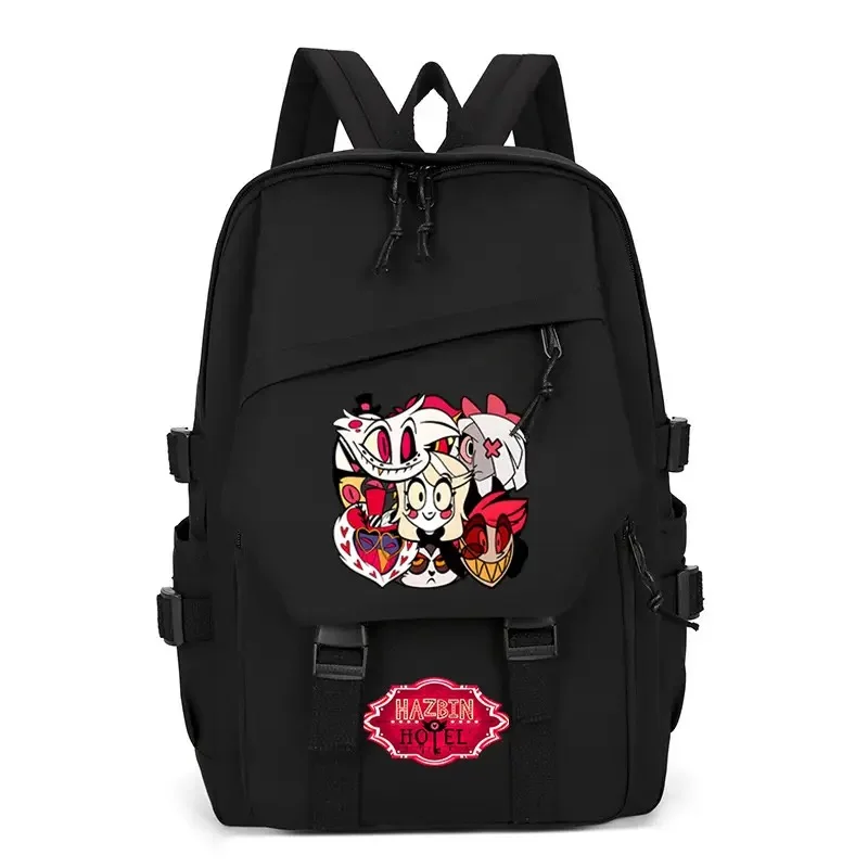 Рюкзак с героями мультфильмов Helluva Boss школьный рюкзак для мальчиков и девочек