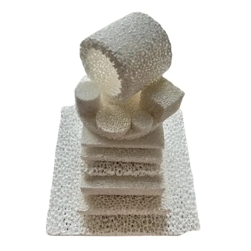 Изготовленная на заказ пена 10ppi-60ppi керамический глинозем устойчивый к высоким