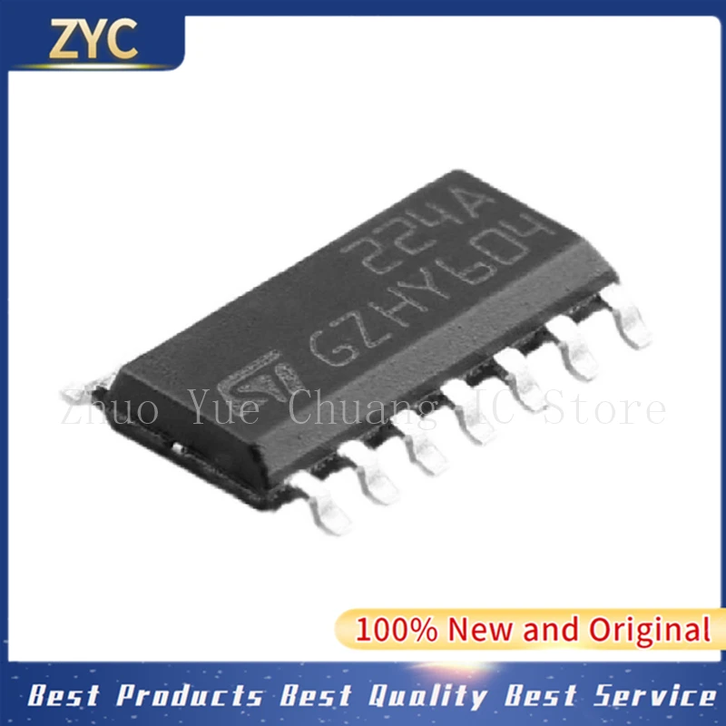 

10 шт./лот LM224ADT LM224AD LM224 224A SOP14 100% Новый оригинальный IC чип