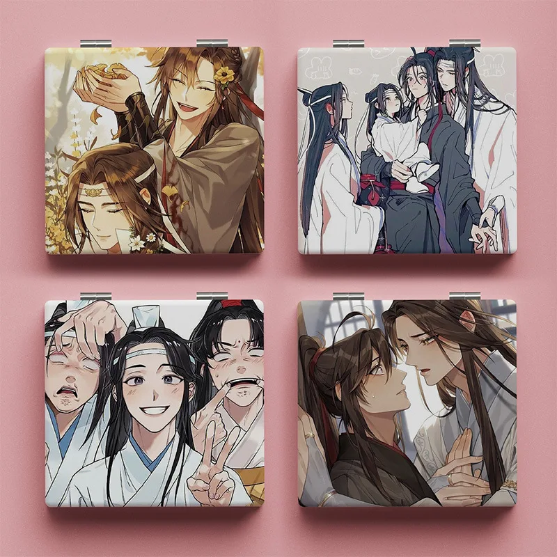 Складное Аниме Mo Dao Zu Shi Lan Wangji Wei Wuxian Зеркало Для Косплея