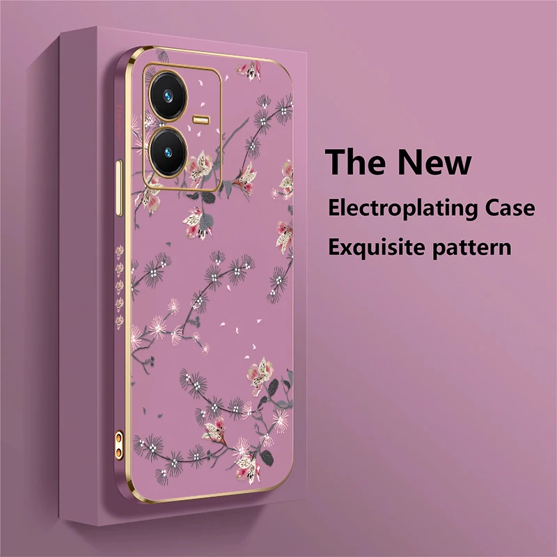 Для Vivo V40 V30E V25E LATAM V25 V23E V21E V30 Pro V29E V29 V27E V27 V21 V20 SE чехол для телефона с силиконовым