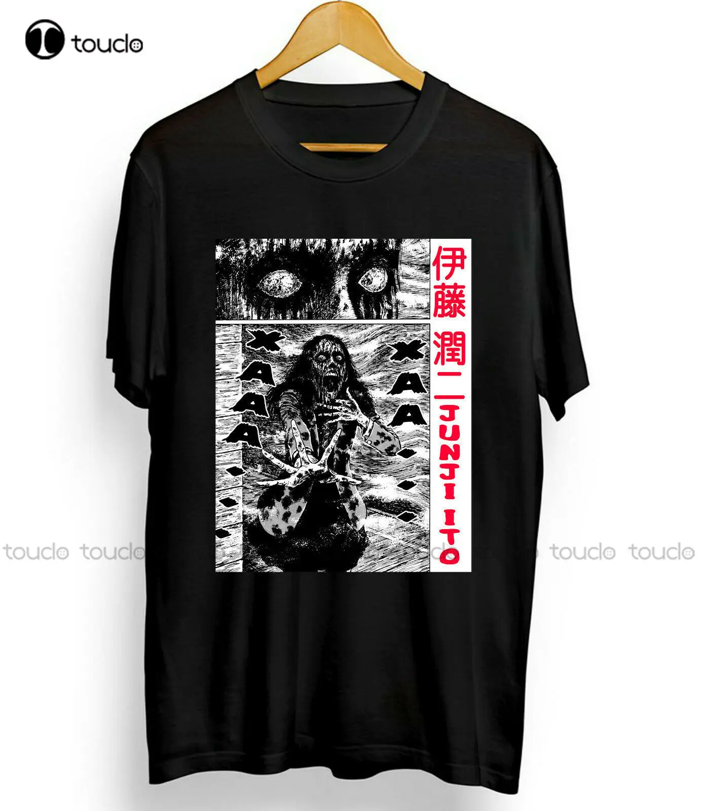 

New Tomie Junji Ito Horror Tee Junji Ito Uzumaki Title T-Shirt Horror Manga Girl Dad Shirt Outdoor Simple Vintag Casual T Shirts