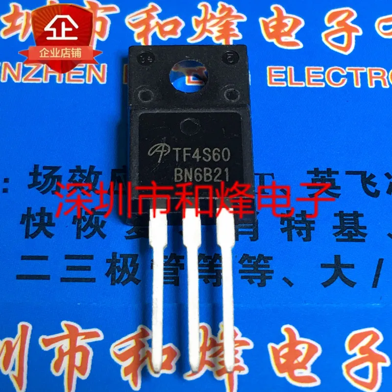 

5PCS-10PCS TF4S60 AOTF4S60 TO-220F 600V 4A New And Original On Stock