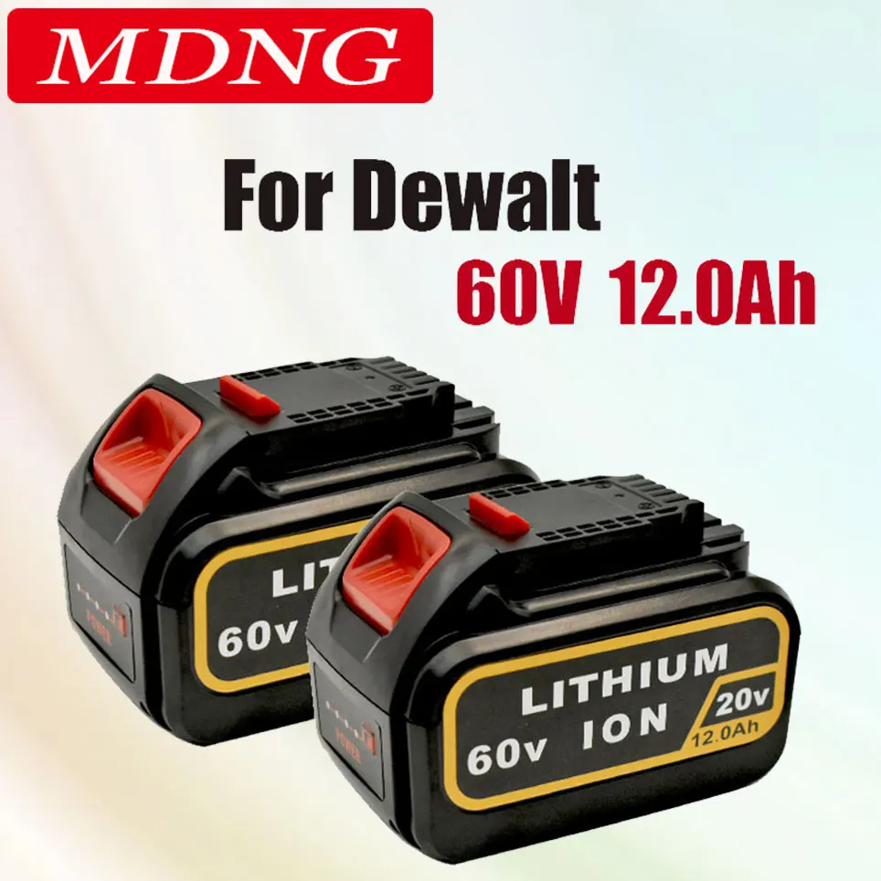 

DCB606 18000mAh 20V/60V/120V MAX Battery, Replacement for Dewalt DCB609G DCB612 Work with All 20V/60V/120V Cordless Power Tools