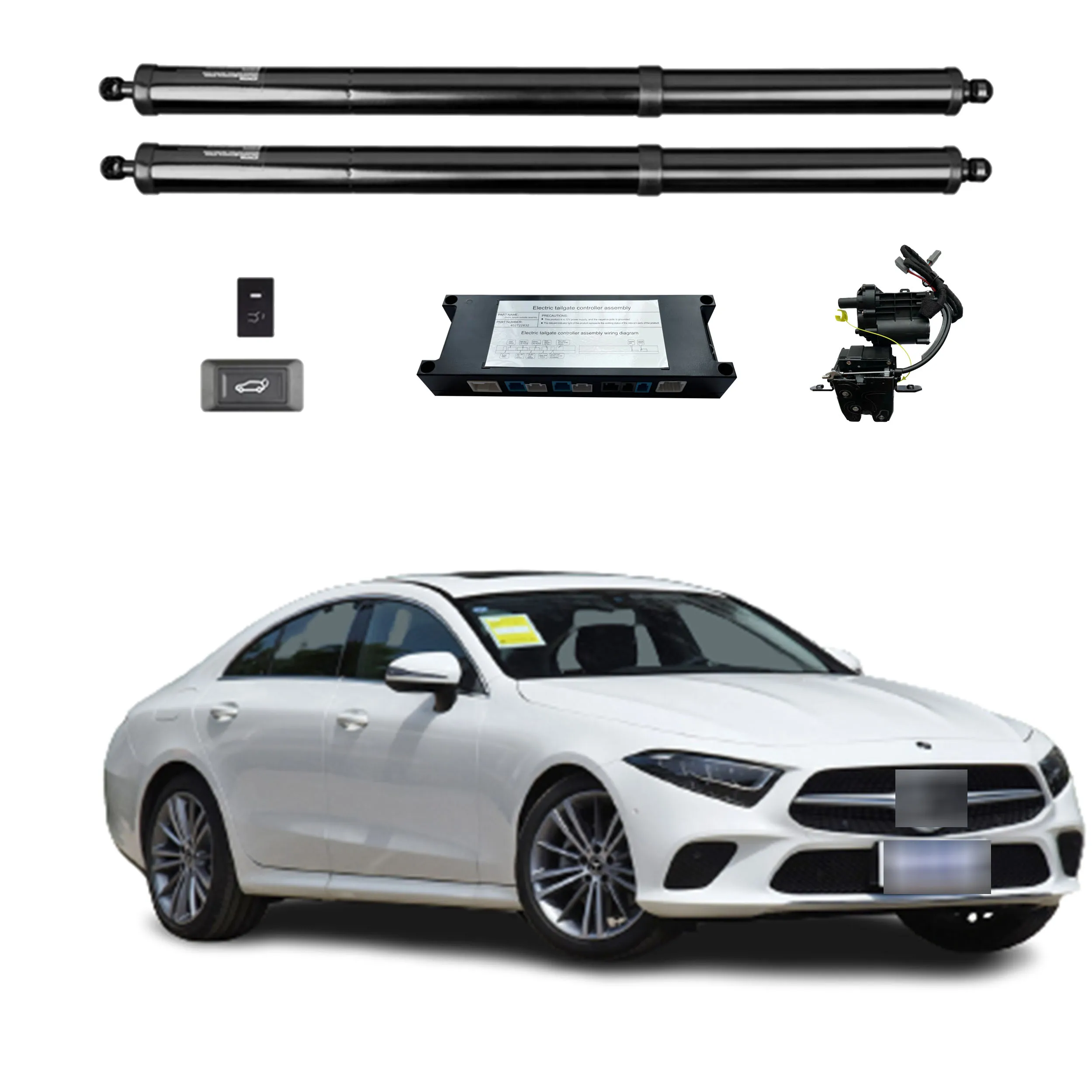 

For Mercedes-Benz CLS 2019+ Smart Power Tailgate Electric Rear Door Auto Trunk With Remote Control Hands-Free Kick Soft-close