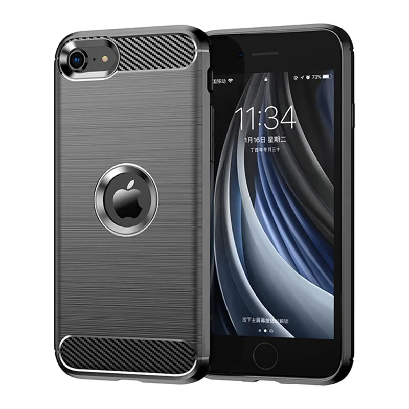 For Cover iPhone SE 2022 Case For iPhone SE 2022 Cover Capas Back Soft TPU Case For iPhone 12 13 Pro Max Mini SE 3 2022 Fundas