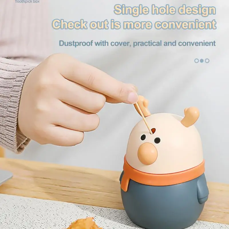 

Держатель Для Зубочисток и палочек, нажимная коробка-диспенсер для ватных палочек, для гостиной, столовой, органайзер для хранения, Декор дл...