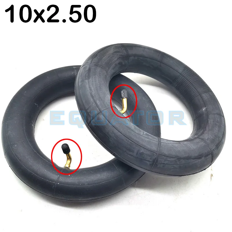 

10x2.50 Inner Tube for 80/65-6 10X2.50 10X3.0 255X80 Tire Outer Tyre High Quality Rubber for Kugoo M4 Pro Speedway Zero 10X