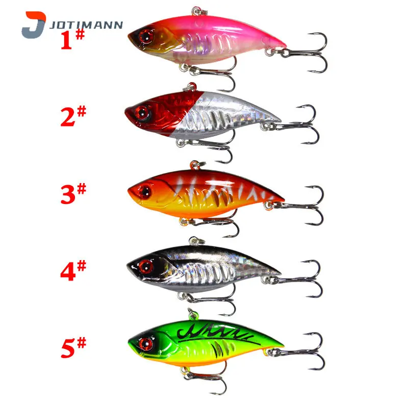 

New Sinking VIB Bait 6.5cm11g Spinning Fishing Lure Artificial Fake Lures Wobblers Bionic Hard Baits Sea Trolling Fishing Tackle