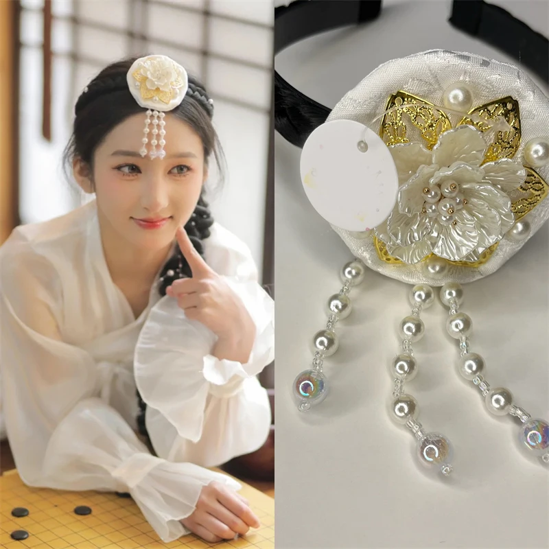 Аксессуары для волос в Корейском стиле Hanbok Цветочная фотография женской