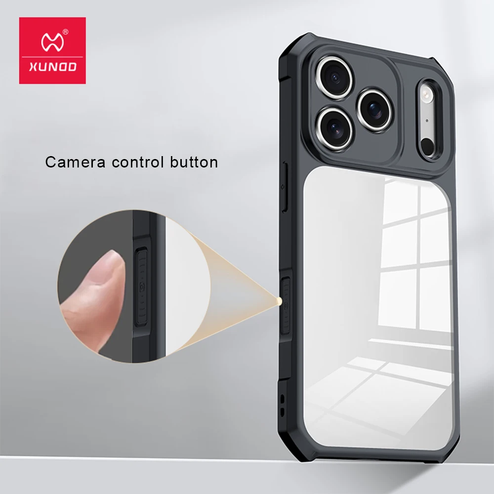Фото Чехол Xundd для iPhone 17 Pro Max 17 Pro с кнопкой захвата управления камерой, противоударный защитный чехол с подушкой безопасности и магнитной подставкой №5