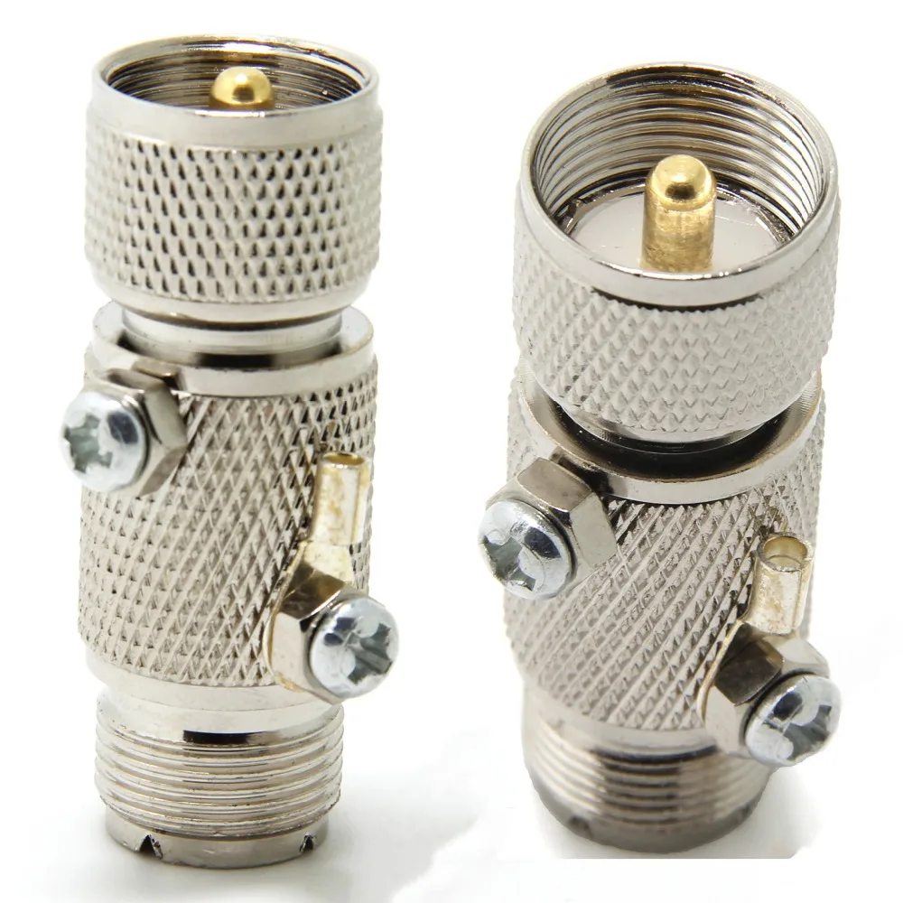 

UHF CB Ham Radio Antenna Lightning Static Arrestor PL259 RG8