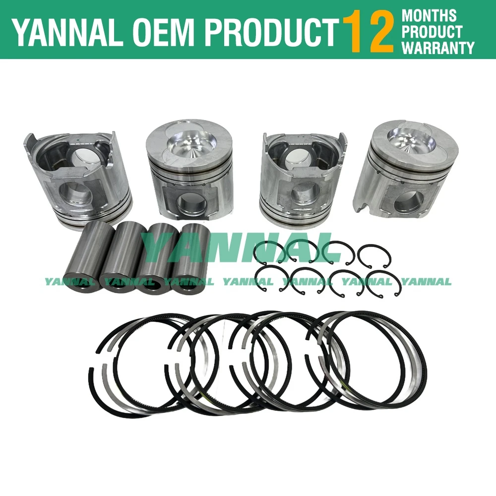 S4D106-1 Комплект для ремонта двигателя Komatsu Экскаватор-погрузчик WB97S-2 WB150-2