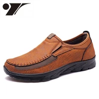 men casual leather shoes sneakers new fashion handmade retro leisure lightweight men shoes comfort designer shoes men