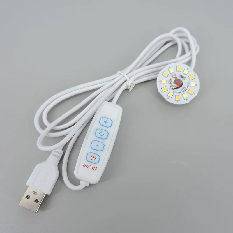 

USB настольная лампа теплый белый