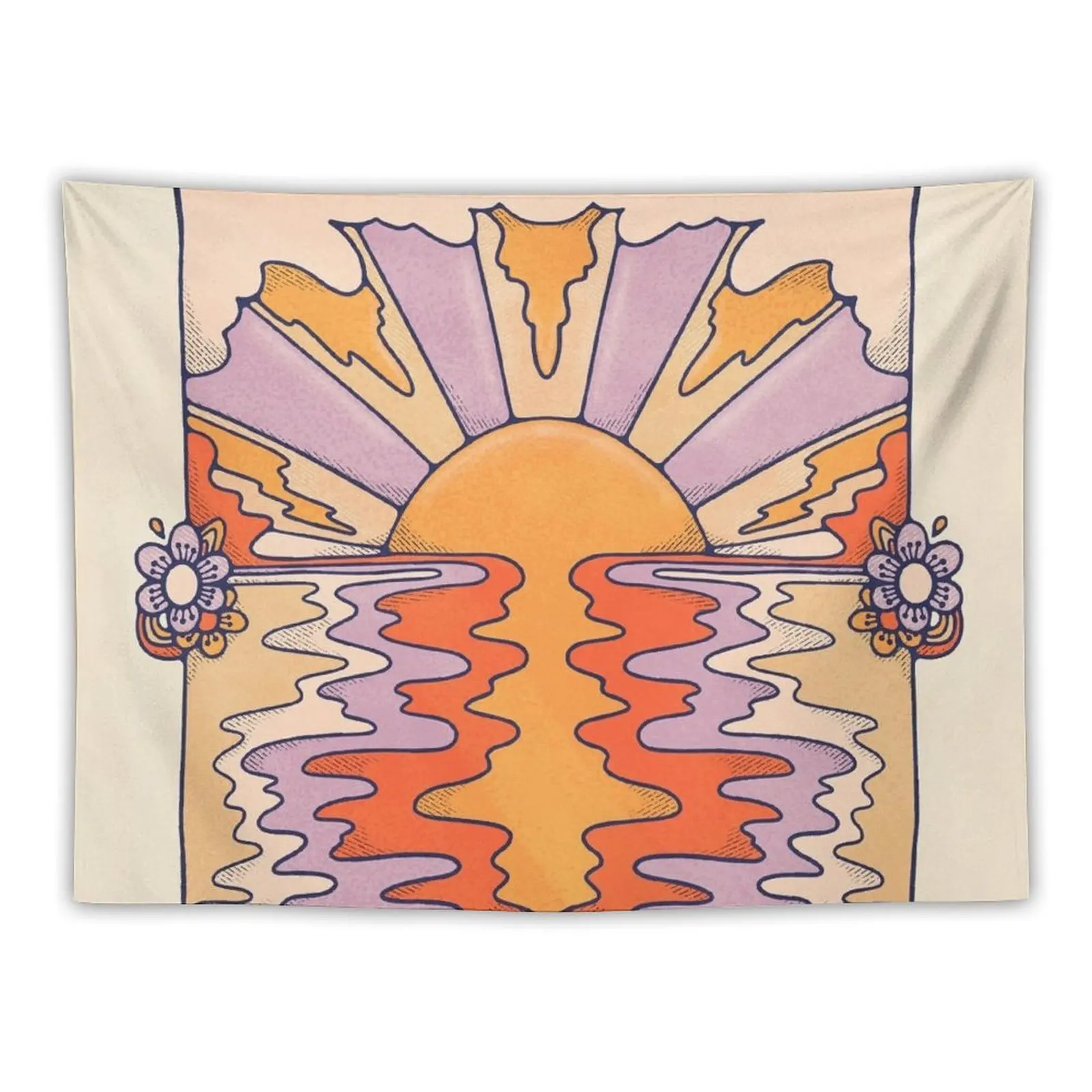 Гобелен Sweet Sunset Over Byron украшения для дома гобелен стены