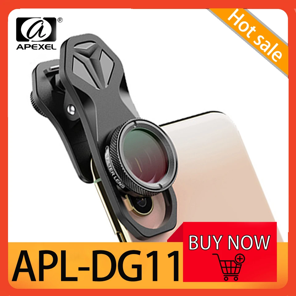 

Набор объективов APEXEL 11 в 1 для камеры телефона, набор широкоугольных макрорегулируемых объективов для смартфонов iPhone, Xiaomi