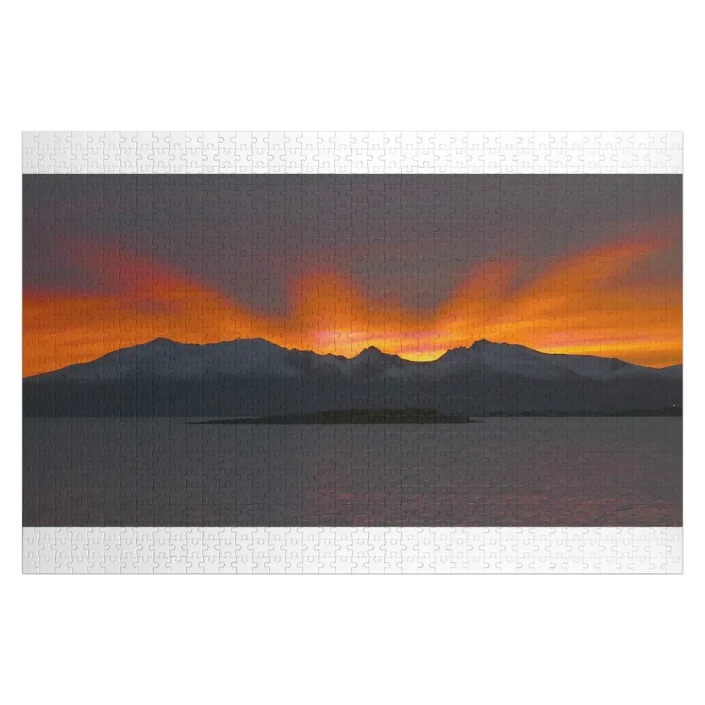 Пазл Arran on Fire персонализированный детский подарочный пазл на заказ